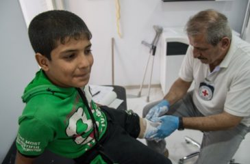 모술: ICRC 설립 신체 재활센터, 장애인들에게 새로운 희망을