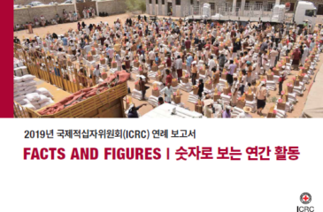 2019년 ICRC 연례 보고서- 숫자로 보는 연간 활동